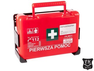 APTECZKA PIERWSZEJ POMOCY 8% VAT - 26x17x8 - CZERWONY