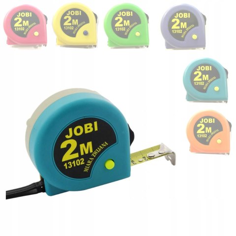 MIARA ZWIJANA JOBI 13102 HOTCOLOR 2M szerokość taśmy 18mm